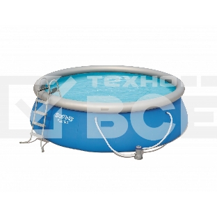 Бассейн Bestway 57289 с надувным бортом (полный комплект), 457х122см, 13807л