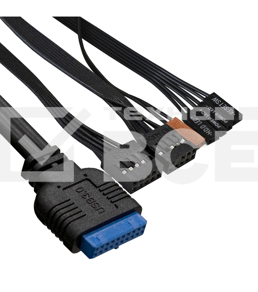 Компьютерный корпус Minitower ExeGate BAA-109U2-AAA400 (mATX, AAA400 8см, 2*USB+2*USB3.0, аудио, черный)