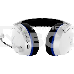 Наушники с микрофоном HyperX Cloud Stinger Core белый/голубой накладные Radio оголовье (4P5J1AA)