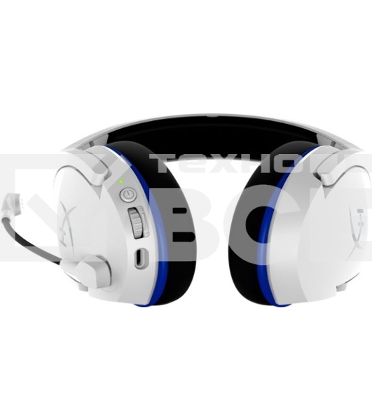Наушники с микрофоном HyperX Cloud Stinger Core белый/голубой накладные Radio оголовье (4P5J1AA)