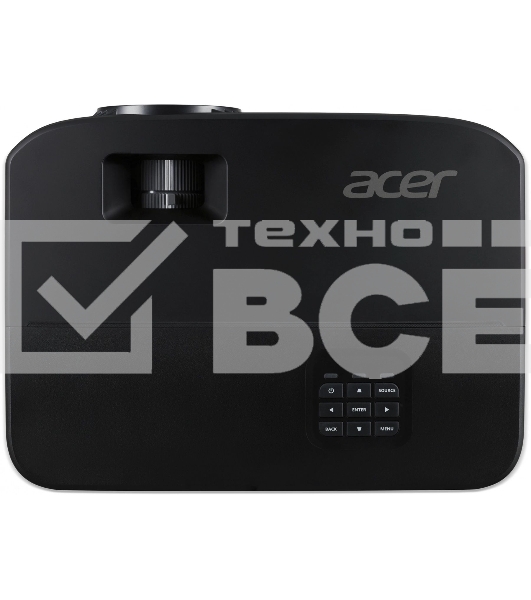 Проектор Acer X1123HP black (DLP, 800x600, 4000Lm, 1.96-2.15:1, 20000:1, VGA, HDMI, Composite, USB-B) (MR.JSA11.001)