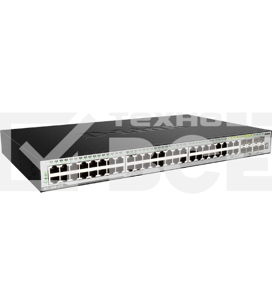 Коммутатор DGS-3630-52TC/A2ASI Управляемый L3 стекируемый коммутатор с 44 портами 10/100/1000Base-T, 4 комбо?портами 100/1000Base-T/SFP и 4 портами 10GBase-X SFP+