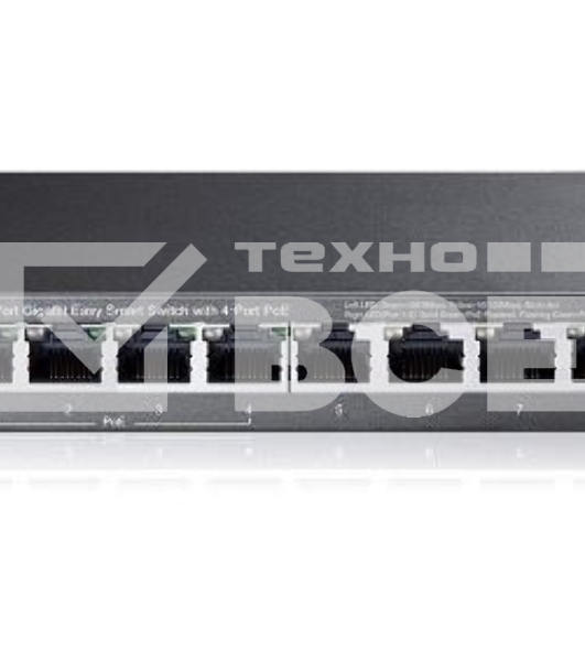 Коммутатор TP-LINK SMB TL-SG108PE Easy Smart гигабитный 8-портовый коммутатор с 4 портами PoE
