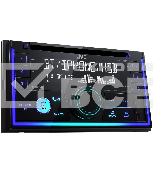 Автомагнитола JVC KW-R930BT 2DIN 4x50Вт