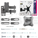 Кронштейн для телевизора Kromax CORBEL-5 черный 15'-42' макс.25кг настенный поворот и наклон, фото10