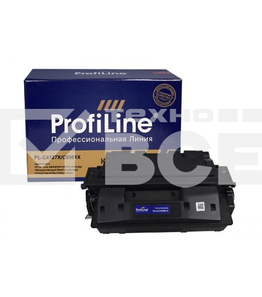 Картридж лазерный PL-C4127X/C8061X для принтеров HP LaserJet 4000/4050/4100/4100N/4100TN/4100DTN/4100MFP 10000 копий ProfiLine