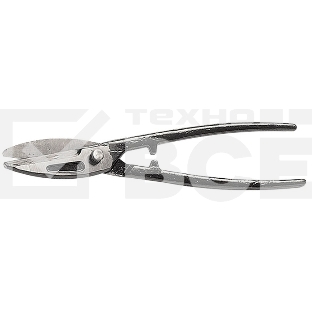 Ножницы по металлу, 290 мм, пряморежущие (Горизонт) Россия