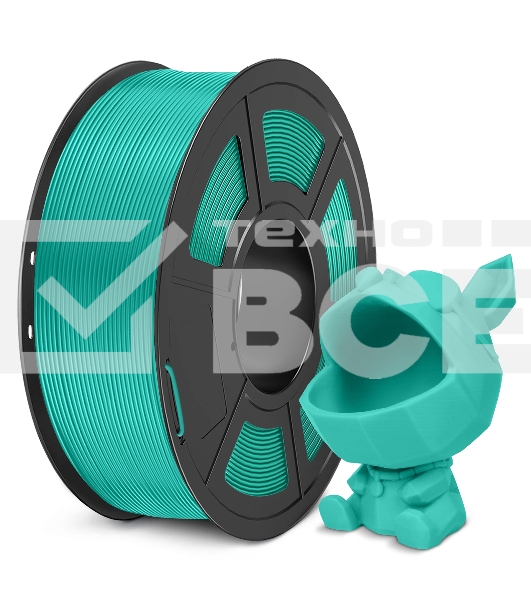 Филамент NVPRINT PLA Meta Green для 3D печати диаметр 1.75мм  длина 330 метров  масса 1 кг