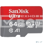 Карта памяти MICRO SDHC 64GB UHS-I SDSQUA4-064G-GN6MN SANDISK, фото2
