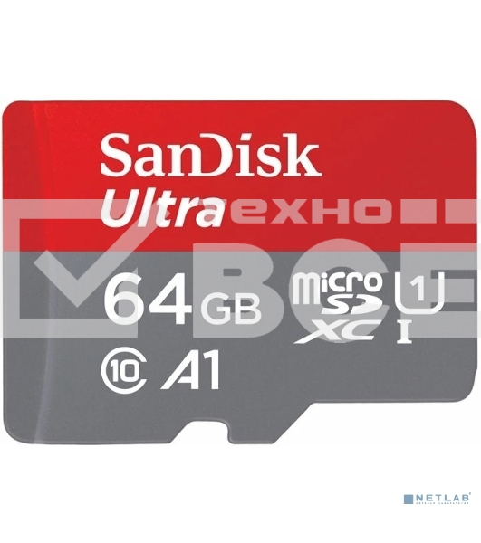Карта памяти MICRO SDHC 64GB UHS-I SDSQUA4-064G-GN6MN SANDISK