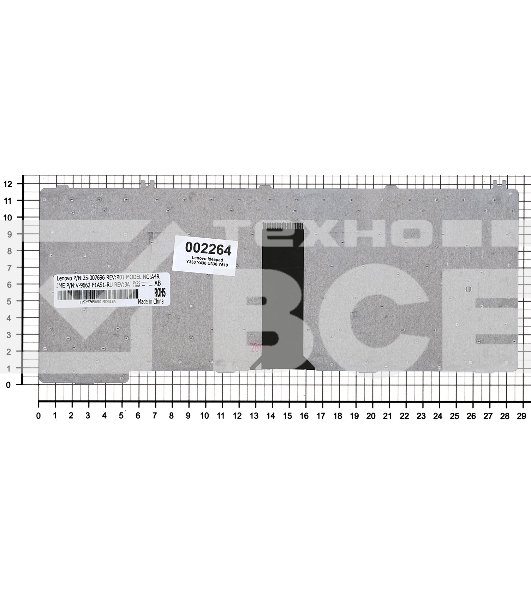 Клавиатура для ноутбука Lenovo Ideapad 3000 C100 C200 N100 N200 N220 N440 N500 V100 V200 Y500 черная