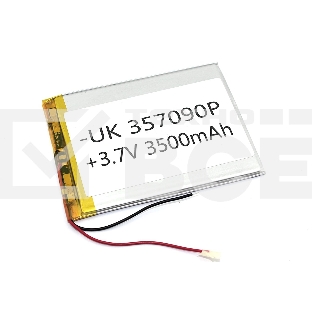 Аккумулятор Li-Pol (батарея) 3.5x70x90мм 2pin 3.7V/3500mAh