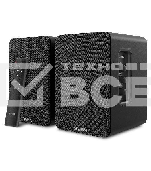 Колонки Sven АС SPS-830 2.0 черный 60Вт BT