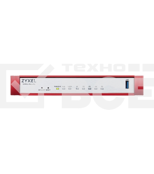 Межсетевой экран Zyxel USG FLEX 50HP с подпиской Gold на 1 год (AV, CF, IDP/DPI, Sandboxing, SecuReporter), 1xRJ-45: 1G PoE+ (LAN/WAN), 4xRJ-45: 1G (LAN/WAN), 1xUSB3.0 **
