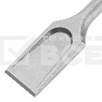 Зубило лопаточное 40 х 250мм, CrMo, SDS PLUS Gross, фото2