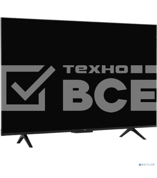 Телевизор TCL 43' 43P7K черный QLED 4K UHD 60Hz Google TV