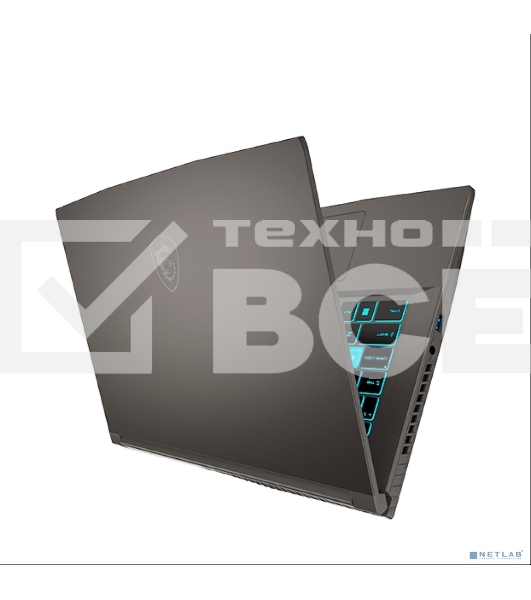 Ноутбук MSI Thin 15 B2RVE-3451XRU 15.6' IPS/FHD Intel Core 7 240H/16Gb/SSD512Gb/NVIDIA RTX4050 6Gb/NoOS/серый/1.86kg