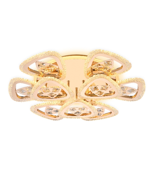 Светильник Ambrella light FA2923 GD золото 138W 600*600*130 (ПДУ РАДИО 2.4)