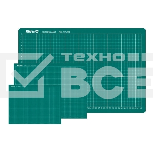 Подкладка для резки Kw-Trio 9Z206 A5 225x150 мм, зеленый