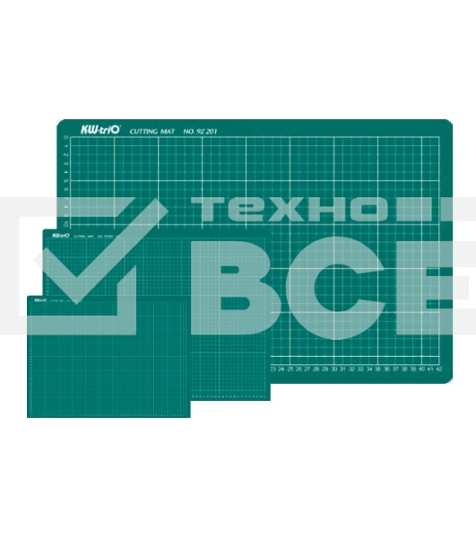 Подкладка для резки Kw-Trio 9Z206 A5 225x150 мм, зеленый