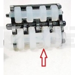 Ролик выхода бумаги (вспомогательный) Samsung/HP ML-2851/2855/SCX-4600/4824/4828 (JC66-00934A/JC66-00830A), фото2