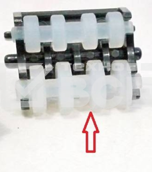 Ролик выхода бумаги (вспомогательный) Samsung/HP ML-2851/2855/SCX-4600/4824/4828 (JC66-00934A/JC66-00830A)