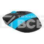 Мышь беспроводная A4Tech Fstyler FG10S черный/синий, 2000 dpi, радиоканал, USB, кнопки - 4, фото7
