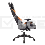 Кресло игровое Zombie VIKING 5 AERO черный/оранжевый искусственная кожа с подголов. крестовина пластик, фото3