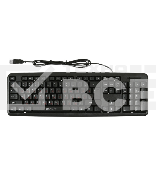 Клавиатура Oklick 90MV2 проводная, USB, черный