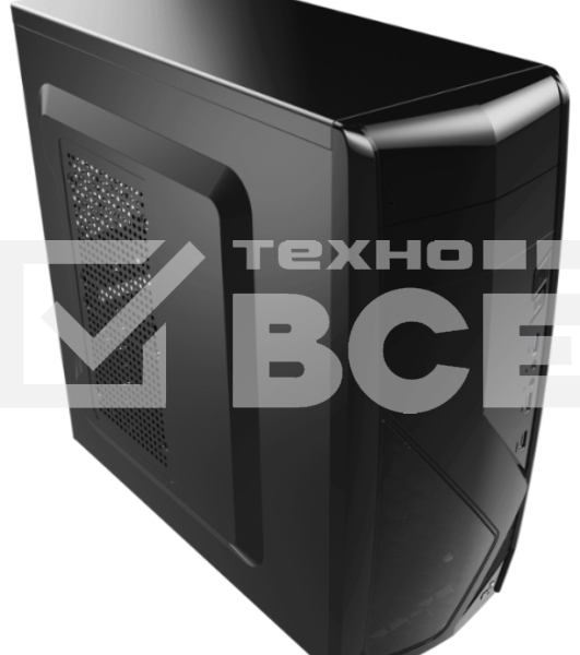 Компьютерный корпус Miditower Aerocool/Formula Cs-1102 черный ATX/micro ATX / mini ITX, USB 3.0 (без БП) 58133