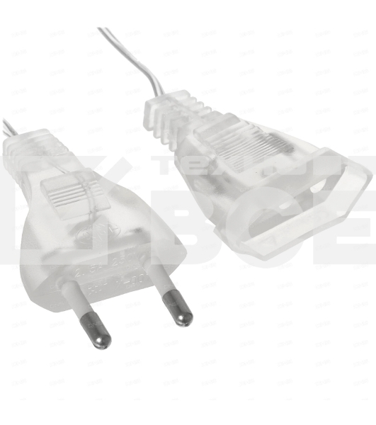 Удлинитель для домашних гирлянд Neon-night 3 м прозрачный ПВХ