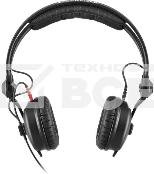 Наушники Sennheiser 506908/ накладные закрытые 16-22000Гц 1,5м отсоединяемый кабель+3м витой, 3.5мм/6.3мм 120дБ 70Ом