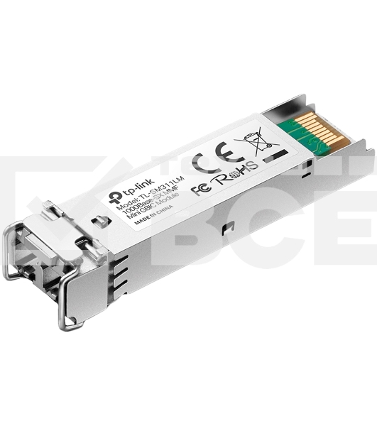 Модуль TP-Link SMB TL-SM311LM Gigabit SFP module, Multi-mode, MiniGb,IC, LC interface, Up to 550/275m distance