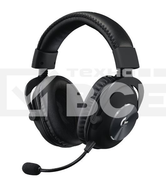 Гарнитура проводная Logitech Headset G PRO X Gaming - черный - USB