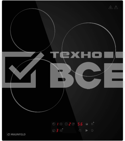 Электрическая варочная панель Maunfeld CVCE453BK