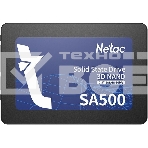 Накопитель SSD Netac SA500, 1024Gb, SATA III, 2.5