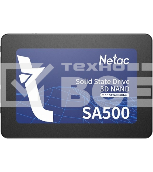 Накопитель SSD Netac SA500, 1024Gb, SATA III, 2.5