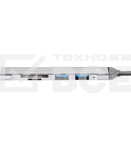 USB концентратор TypeC+adapter-->USB3.0+2USB2,0+SD+TF, VCOM