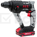 Перфоратор P.I.T. PBH20H-18A/1 патрон:SDS-plus уд.:1.4Дж аккум., фото 1