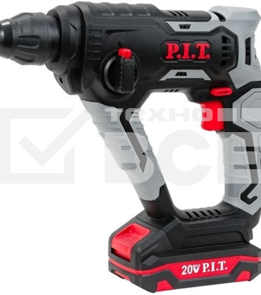 Перфоратор P.I.T. PBH20H-18A/1 патрон:SDS-plus уд.:1.4Дж аккум.