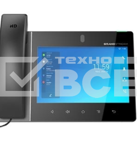 Телефон IP Grandstream GXV3480 черный