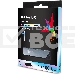 Флешка USB ADATA Elite UE800 (AELI-UE800-1T-CSG), 1Tb, Type-C USB 3.2, R/W 1000/1000, серебристый, фото4