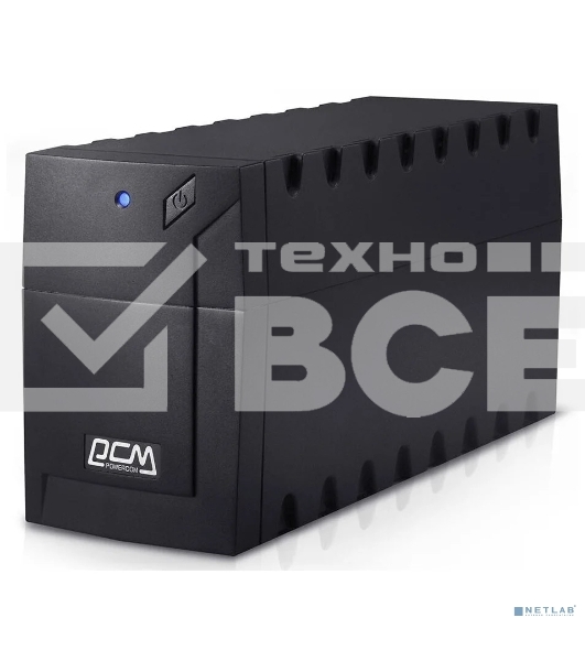 Источник бесперебойного питания Powercom Raptor RPT-1000AP 600Вт 1000ВА черный