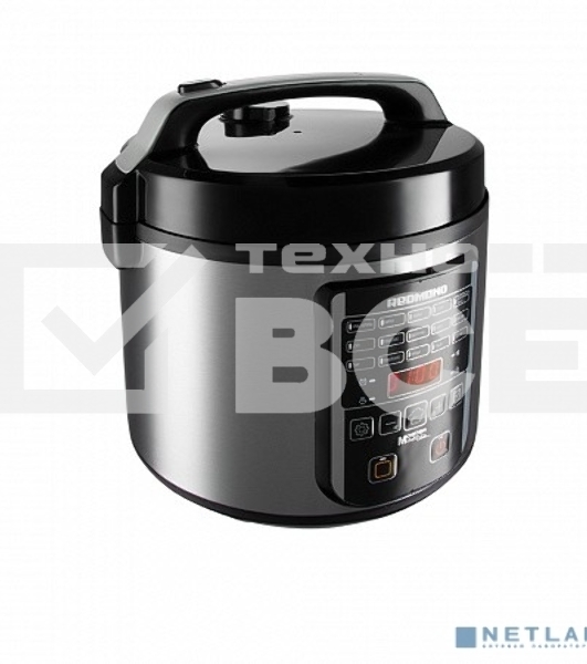 Мультиварка Redmond RMC-M36 сталь/черный