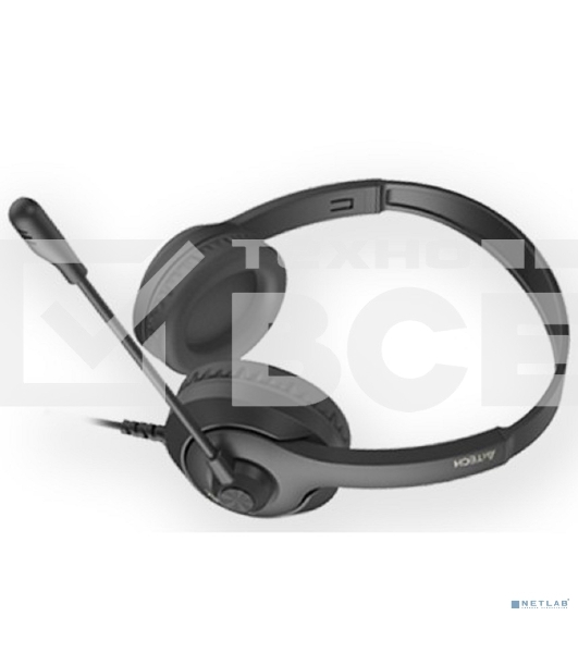 Наушники с микрофоном A4Tech Fstyler FH100U черный