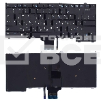 Клавиатура для ноутбука Dell Latitude E7420 черная с подсветкой без указателя, фото3