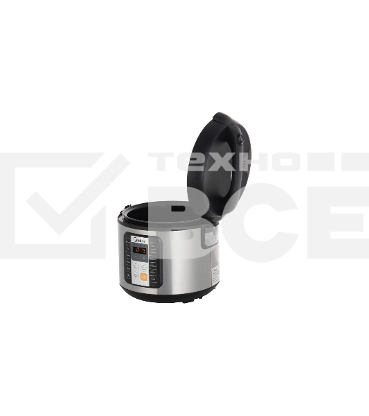 Мультиварка Midea MPC-6032 Мощность 850 Вт, Емкость чаши 5 литров, 11 автоматических программ, Режим МУЛЬТИПОВАР, автоподогрев, Сенсорное управление, Таймер на 24 часа, Съемная чаша, Книга на 80 рецептов в подарок, Набор принадлежностей в комплект