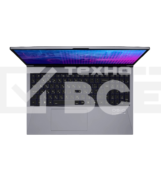 Ноутбук OSIO CyberLine C150i-002 серый i5-12600H /NVidia RTX 4050/16/512/NoOS/(Ghz)/Gb/Ext: + не МПТ