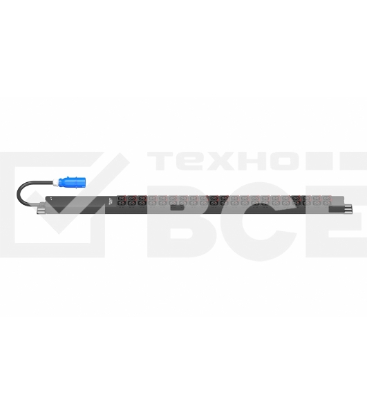 Блок распределения питания SMARTWATT PDU P-series 0U-B-1P16A-SMB-21C13-21C39-UL-3M-IEC309