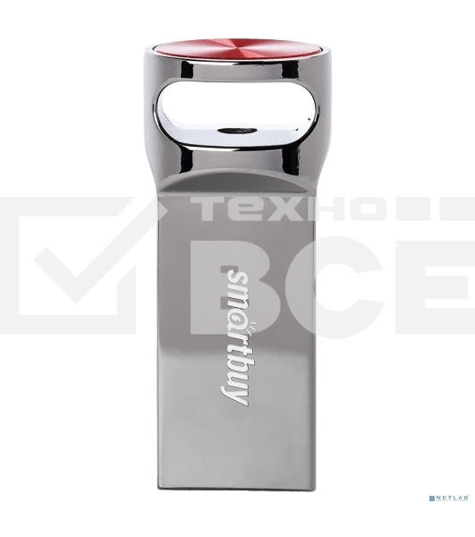Флешка USB Smartbuy M2 Meta (SB32GbM2), 32Gb, USB 3.0/3.1, R/W 100/90, стальной